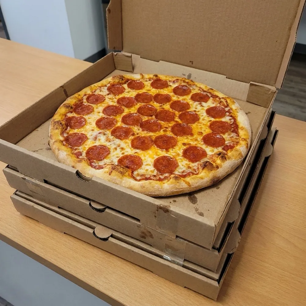 Catering pizza order for a group